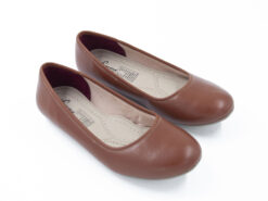Zapatos baletas cafes