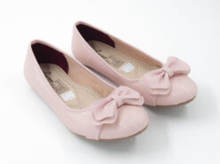 Baleta Muñeca palo de rosa con lazo