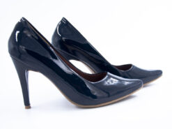 Tacones Charolados de color azul