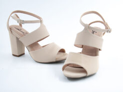 Alternative view of Zapatilla Beige cuerina