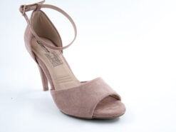 Zapatilla Palo de Rosa Gamuza