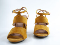 Alternative view of Zapatilla color mostaza gamuza
