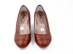 Alternative view of Tacones cafe chocolate bajitos